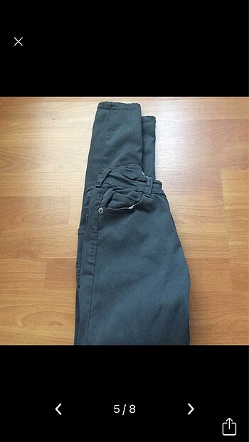 26 Beden gri Renk Koyu gri skinny pantolon