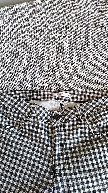 38 Beden çeşitli Renk KARELİ LİKRALI PANTALON 