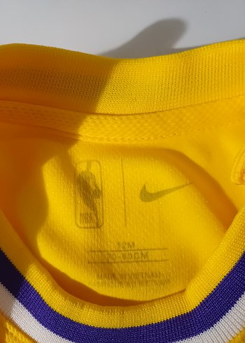 Sarı Erkek Atlet Forma LeBron James 23 - Görsel 2