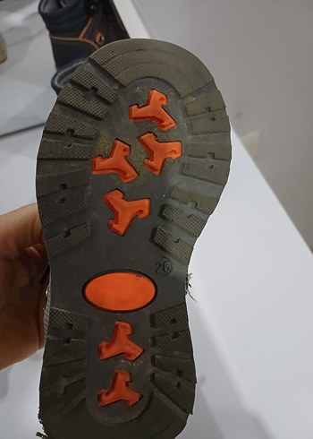 Gri Erkek Çocuk Biker Botları - Görsel 3