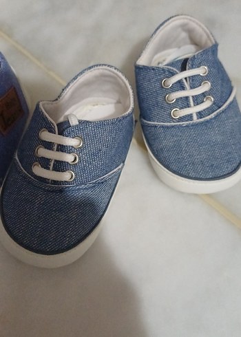 Erkek Bebek Kot Ayakkabı 2'li Set - Görsel 2