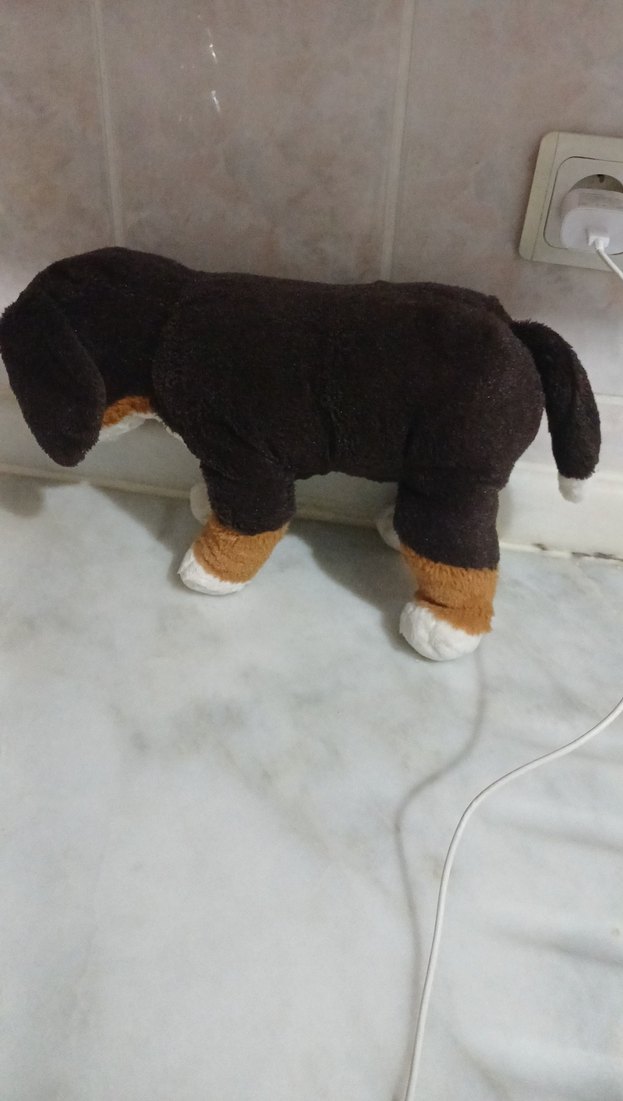 Kahverengi Peluş Köpek Oyuncak - Görsel 3