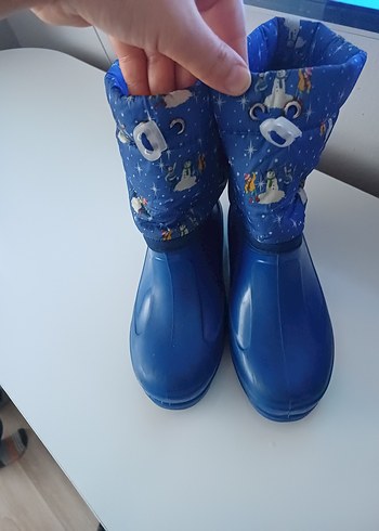Mavi Erkek Çocuk Kaymaz Botlar - Görsel 2