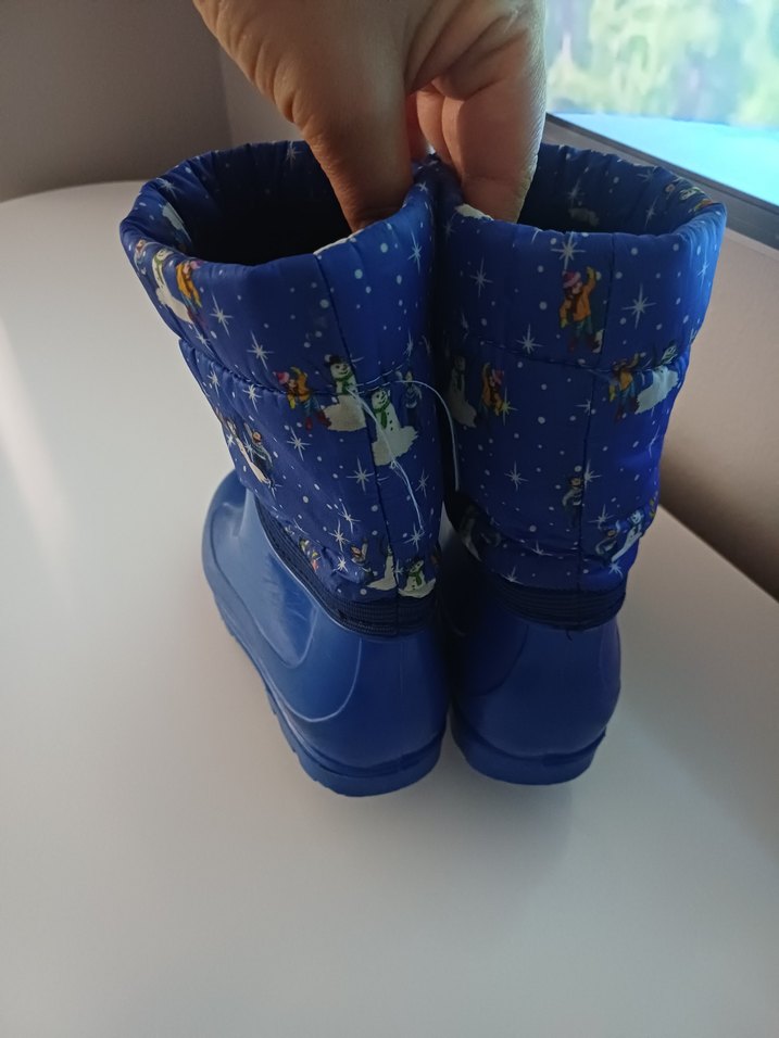 Mavi Erkek Çocuk Kaymaz Botlar - Görsel 3