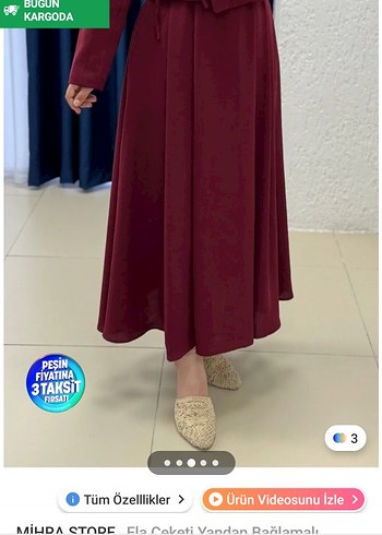 bunun beyazı var elimde Uzun Kadın Elbise Notched Yaka - Görsel 2