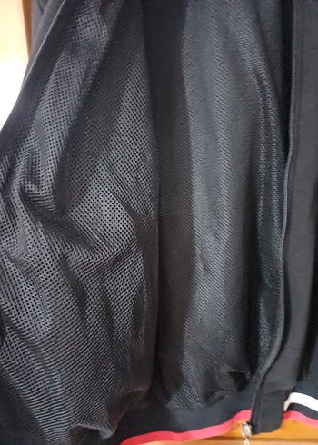 Siyah Fermuarlı erkek Spor hırka - Görsel 4