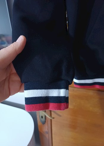 Siyah Fermuarlı erkek Spor hırka - Görsel 2