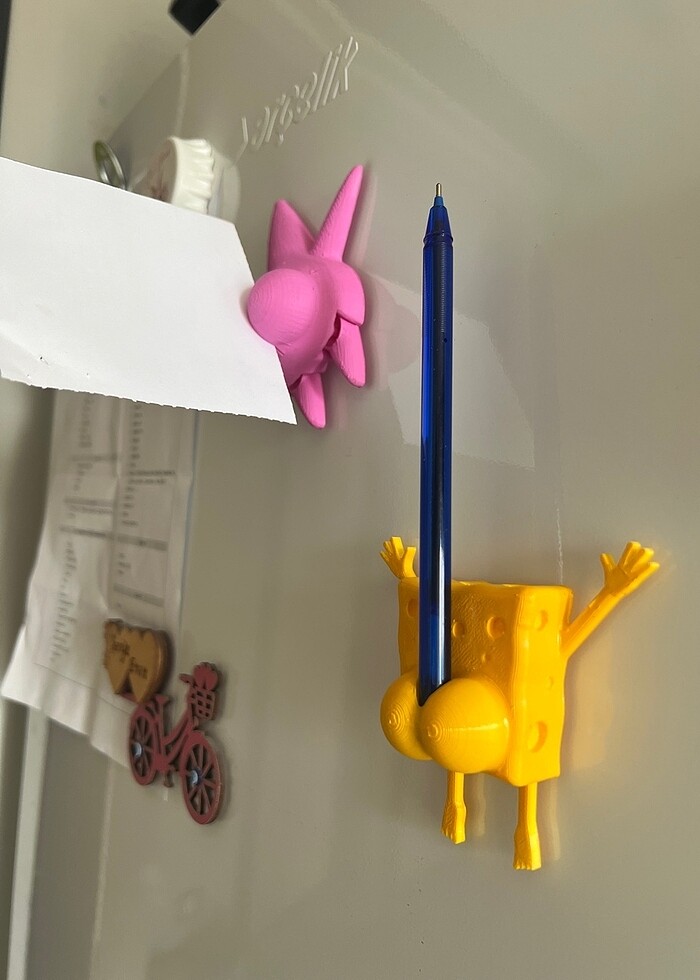 2?li Süngerbob magnet - Görsel 3