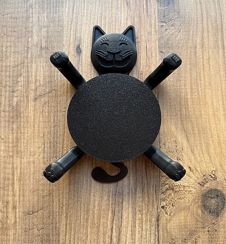 Kedili bardak altlığı - Görsel 3