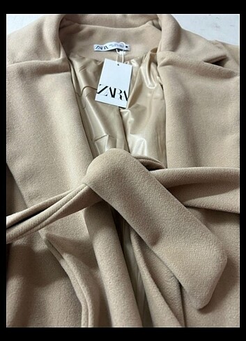 Zara Bayan kaşe kaban yeni sezon 