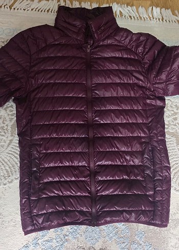 mavi erkek kazak tüyü mont - Görsel 2