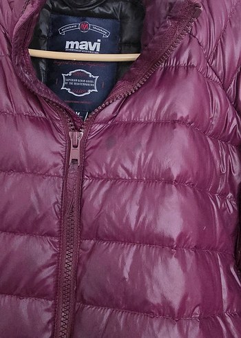 mavi erkek kazak tüyü mont - Görsel 5