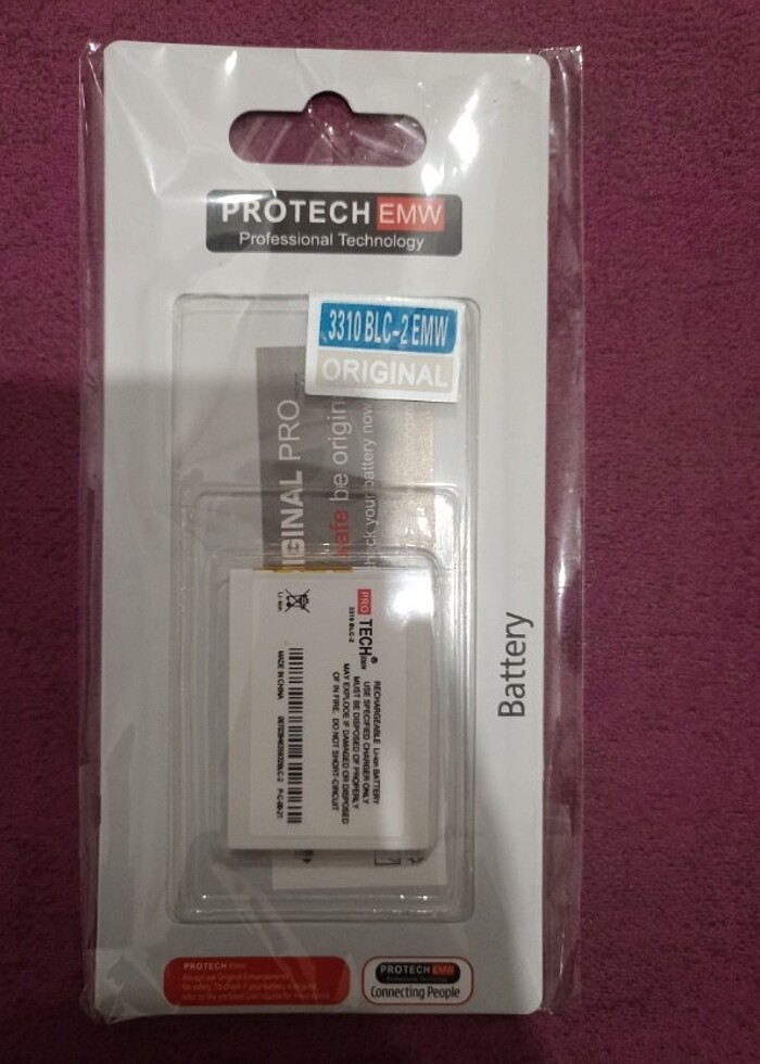 Nokia 3310 batarya  - Görsel 2