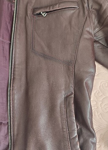 Hakiki deri mont  - Görsel 6
