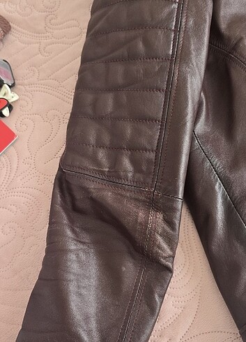 Hakiki deri mont  - Görsel 10