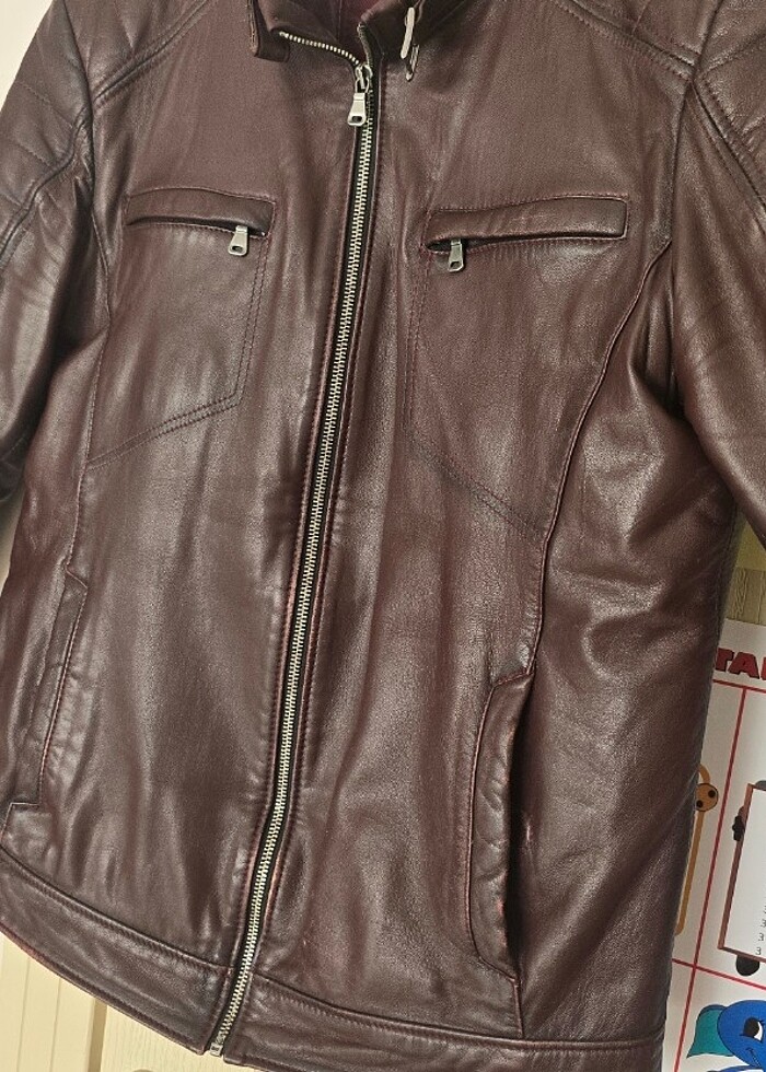 Hakiki deri mont  - Görsel 4