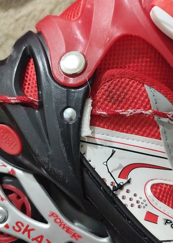 Erkek Kırmızı Bağcıklı Biker Paten - Görsel 3