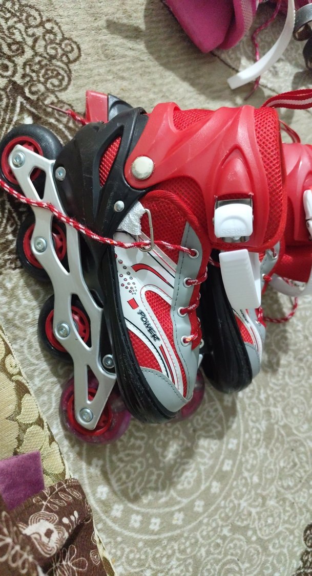 Erkek Kırmızı Bağcıklı Biker Paten - Görsel 2