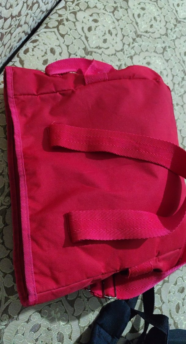 Kırmızı Bebek Bakım Çantası - Görsel 3