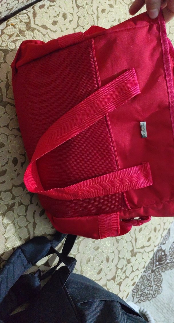 Kırmızı Bebek Bakım Çantası - Görsel 2