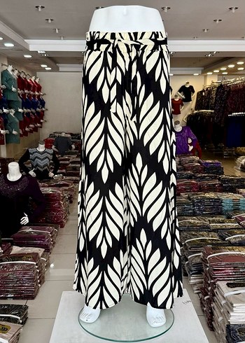Diğer salaş uzun pantolon geniş paçalı
