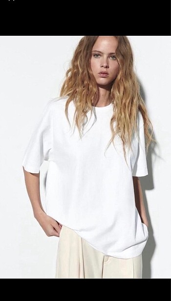 Zara Oversize Tişört