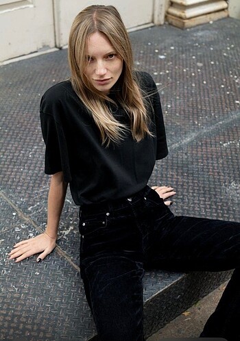 Orijinal ZARA Oversize Tişört, M Beden