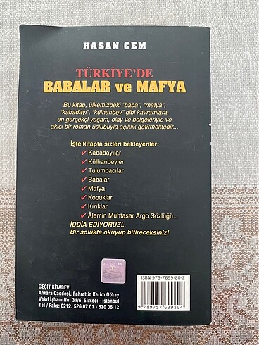  Beden Babalar ve Mafya