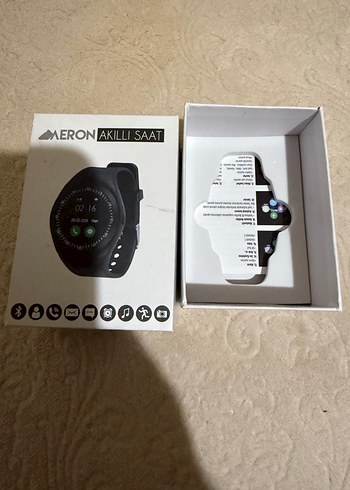 Aeron Siyah Akıllı Saat - Görsel 2