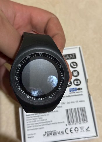 Aeron Siyah Akıllı Saat - Görsel 5