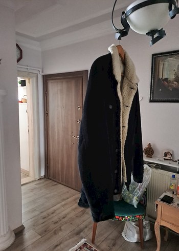 Mavi mont ceket - Görsel 4