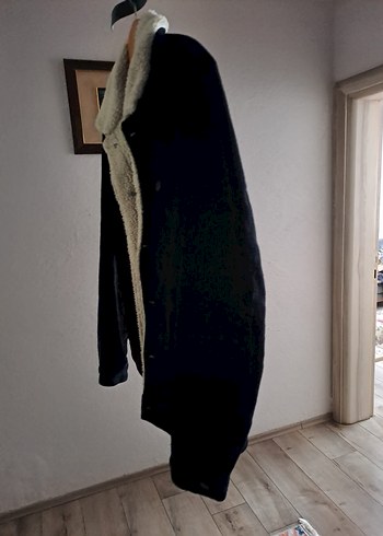 Mavi mont ceket - Görsel 3