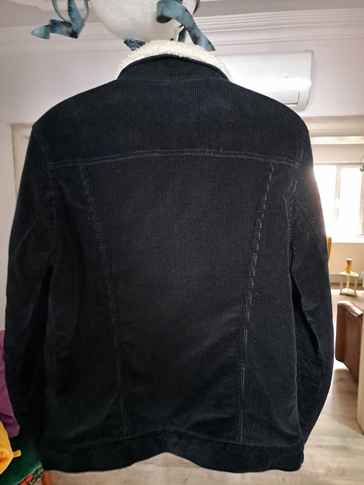 Mavi mont ceket - Görsel 2