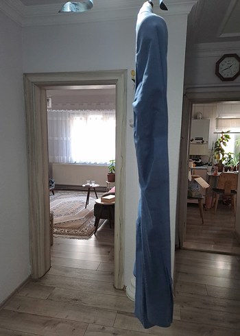 HATEMOĞLU Mavi Düğmeli Erkek Takım Elbise - Görsel 3