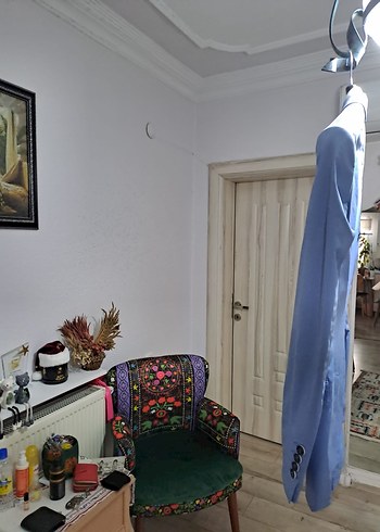 HATEMOĞLU Mavi Düğmeli Erkek Takım Elbise - Görsel 4