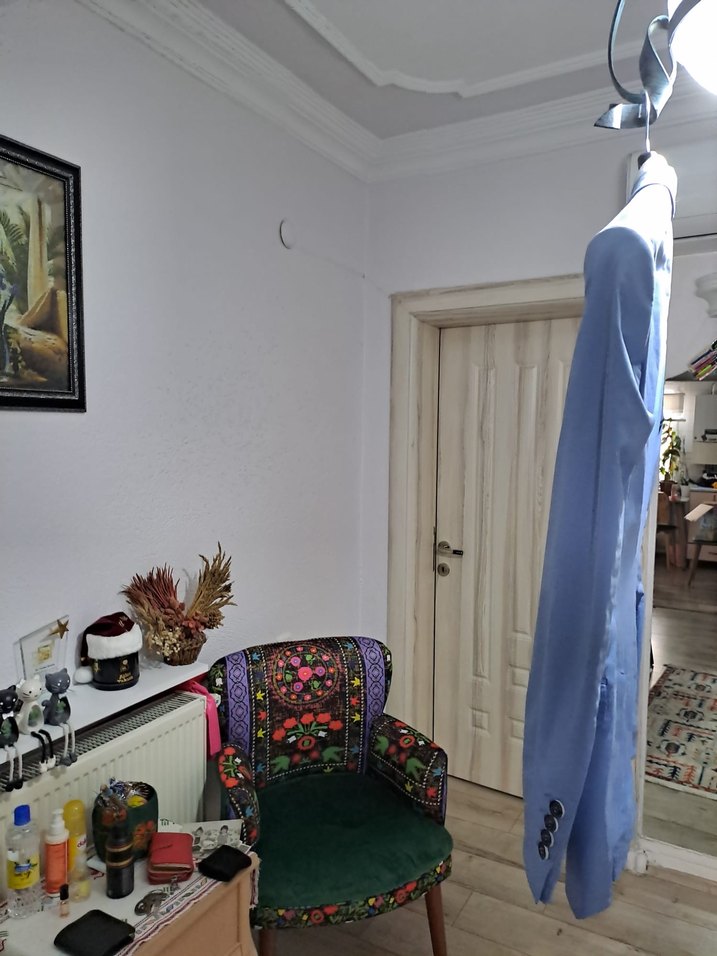 HATEMOĞLU Mavi Düğmeli Erkek Takım Elbise - Görsel 4