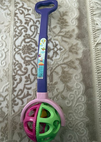 Renkli Diş Kaşıyıcı ve Çıngırak yürüteç - Görsel 3