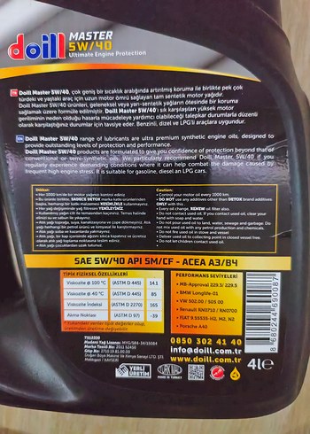 5-40 Yağ Bidonu yerli - Görsel 4