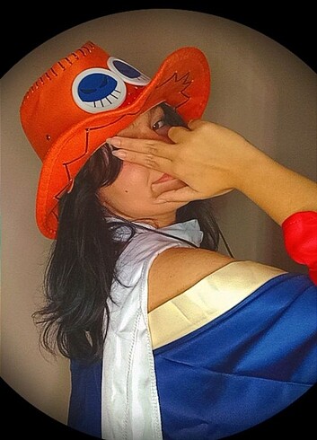 One piece'den Ace cosplay