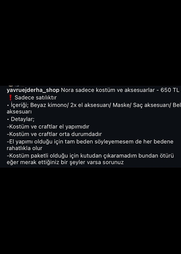 Noragami - Nora kostüm ve prop - Görsel 3