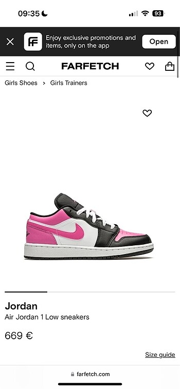 nike air jordan 1 low sneaker