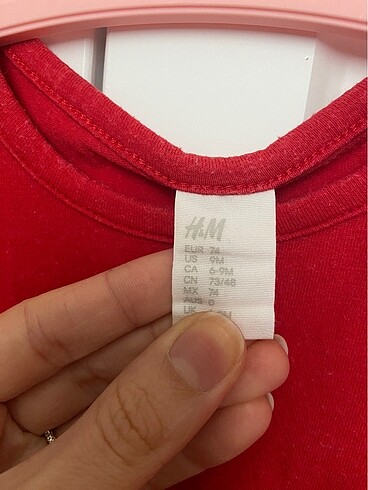 H&M Kırmızı tütülü elbise Hm