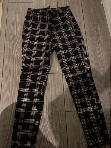 çizgili pantolon h&m