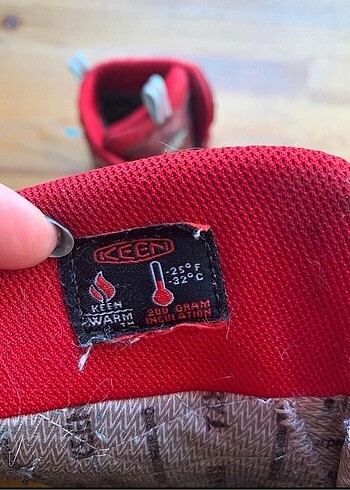 38,5 Beden bordo Renk Keen kadın outdoor bot