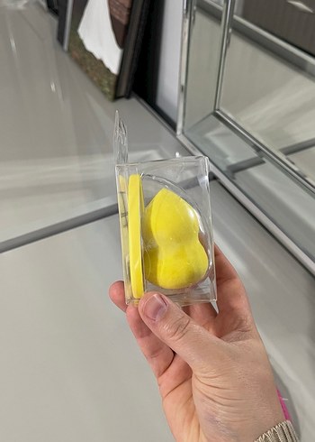 Renkli Manikür Seti ve Sarı Sünger - Görsel 3