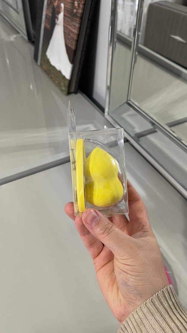 Renkli Manikür Seti ve Sarı Sünger - Görsel 3