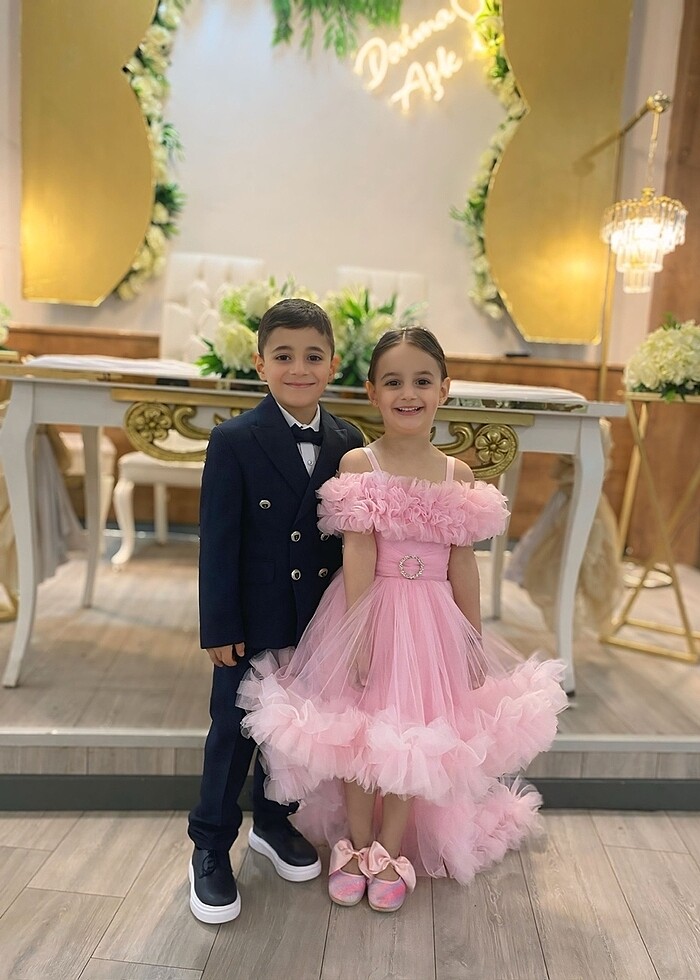 Özel dikim çocuk abiye - Görsel 3