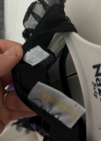 Mor Gotik Kız Çocuk Abiye Elbise - Görsel 5