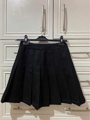 H&M mini pileli etek