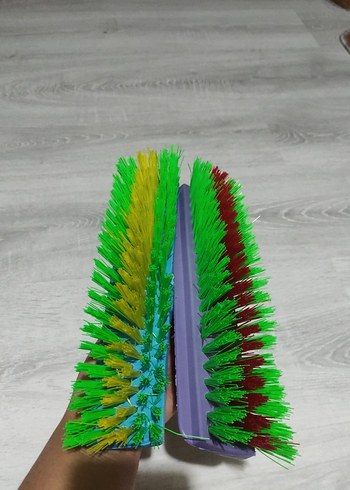 Renkli halı yıkama fırçası - Görsel 3